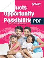 Amway Business Opportunity Brochure PDF