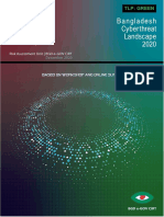 Bangladesh Cyber Threat Landscape Report 2020