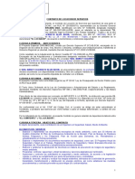 Contrato de locación de servicios de ingeniero en seguridad y medio ambiente