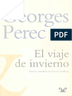El viaje de invierno- George Perec
