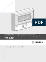 Bosch - Automatizare FW 120 PDF