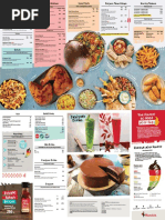 Nando's Uk-Menu | PDF | Salad | Cider