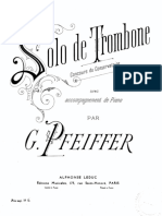 Pfeiffer Solo de Trombone