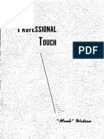 The Professional Touch Watson Monk PDF