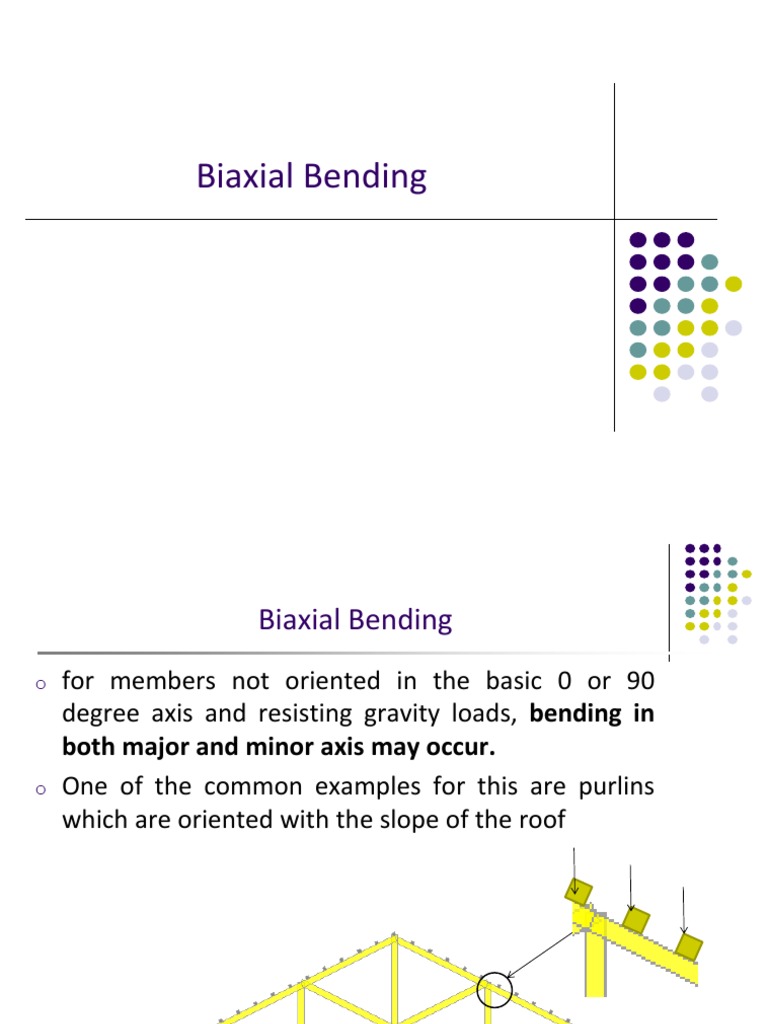 Biaxial Bending | Download Free PDF | Bending | Stress (Mechanics)