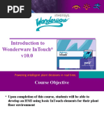 Introduction To Wonderware InTouch v10 0