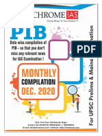 PIB Monthly Compilation December 2020