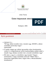 Uzleti Folyamatok Elemzese Eloadas 1 Szakasz PDF