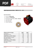 Hybrid Synchronous Motor HSM1-6.17.12 - C01: Key Characteristics