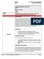 Lab Manual 3.1 - LEVEL 1_Determination of head loss in pipes due to friction, fittings, sudden expansion and contraction..docx_2.pdf