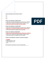 Template - Quiz 1 - Heat Transfer