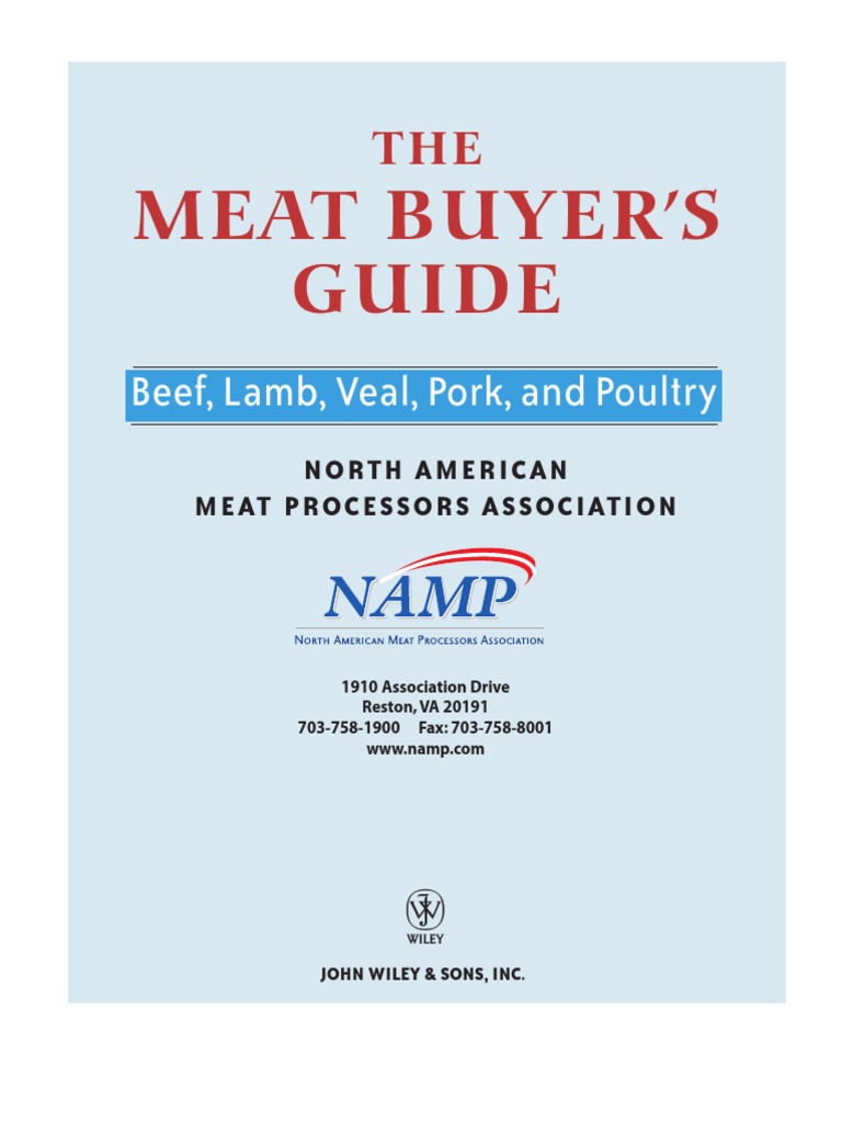 The Meat Buyer's Guide | PDF | Hazard Analysis And Critical Control ...