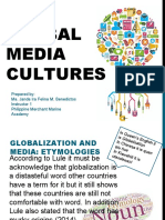 Lecture 6 Globalization and Media