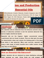 Essential Oils Project Report