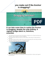 How to check if an anchor is dragging