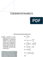 Thermodynamics Work Processes