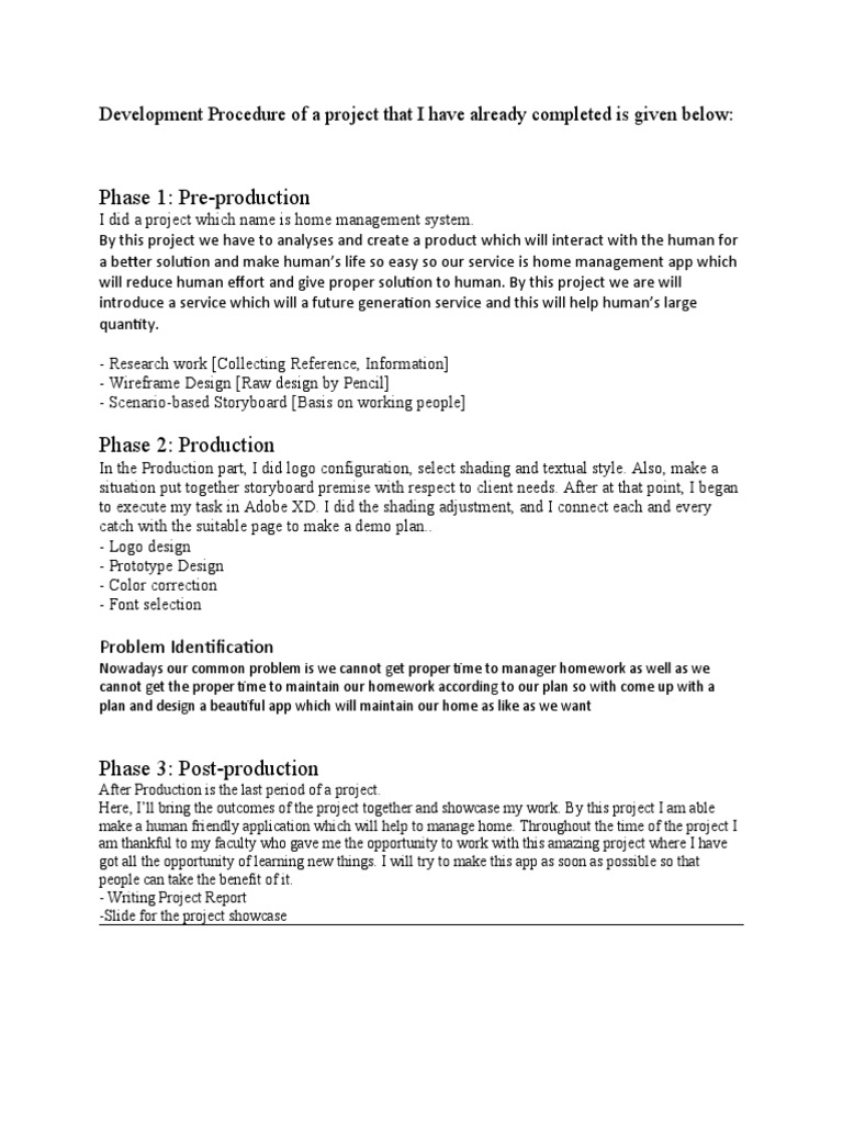 Project Managment Project Proposal