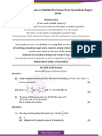 ICSE Class 10 Maths Previous Year Question Paper 2016 PDF