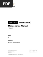 Wartsila o e RTA84t D Mim. | PDF