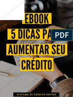 Ebook - 5 Dicas para Aumentar Seu CR Dito
