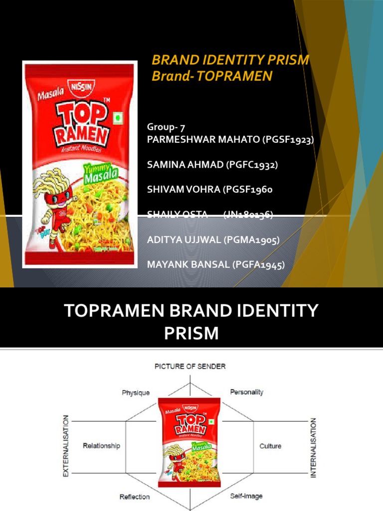 TopRamen Brand Identity Overview | PDF | Ramen | Brand