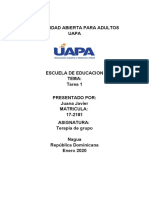 tarea 1 terapia de grupo