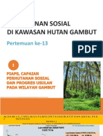 Perhutanan Sosial Di Kawasan Hutan Gambut