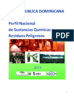 Perfil Nacional de La Gestion de La Sustancias Quimicas y Los Residuos Peligrosos PDF