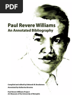 Paul R Williams Project An Annotated Bibliography