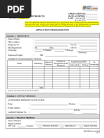 Boi Form 501: Energyand Related Projects