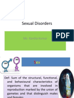 Sexual Disorders: Ms. Kanika Kumar