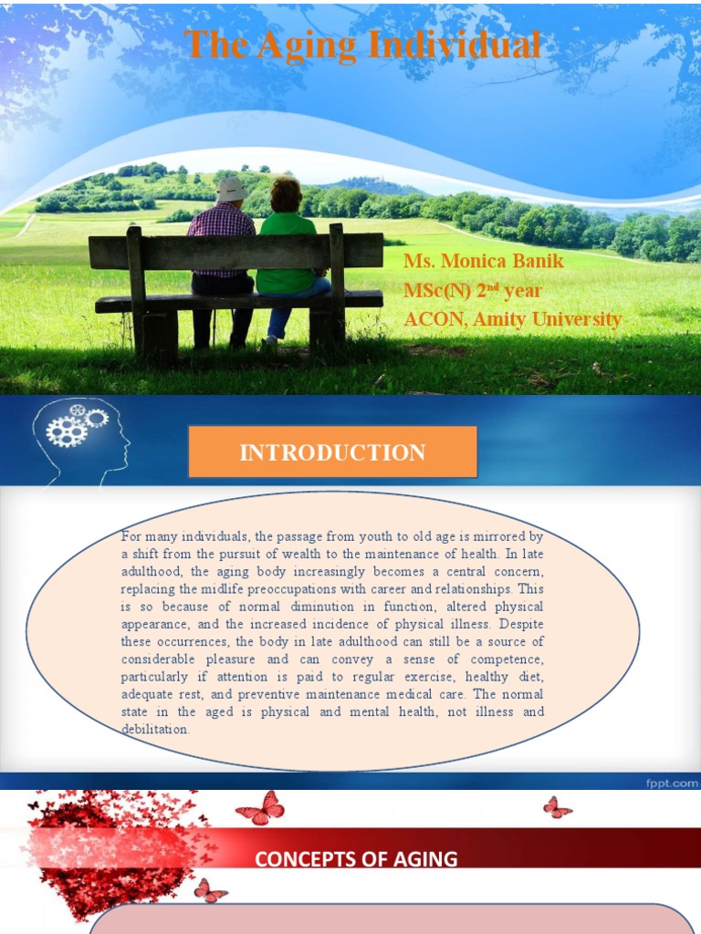 Understanding the Aging Process | PDF | Ageing | Major Depressive Disorder