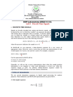 DSP Laboratory (EELE 4110) : Lab#3 Discrete Time Signals