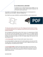 The 741 Operational Amplifier