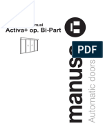 Activa+ Op. Bi-Part: Installation Manual
