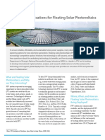 International Applications for Floating Solar Photovoltaics
