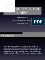 100 Years of INDIAN CINEMA PDF