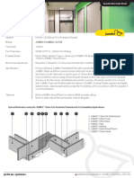 Jumbo Firewall 63/120: System: Brand: Thickness: Fire Properties