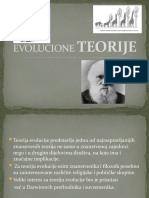 Evolucione Teorije