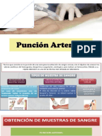 Toma de Muestra Arterial