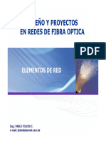 Diseño y Proyectos Redes FO 1 (Elementos de Red)