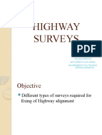 Highway Surveys: by Viplava Sripathi Lecturer in Civil Engg. Government Polytechnic Station Ghanpur