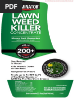 Lawn Weed Killer: Concentrate