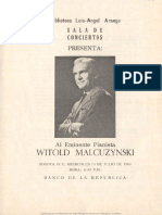 Witold Malcuzynski Piano Polonia