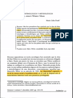 Critica de Weber A Marx