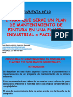 Plan de Mantenimiento de Pintura en Una Planta Industrial - 03 Enero-2021