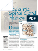 Pediatric Spinal Cord Injuries