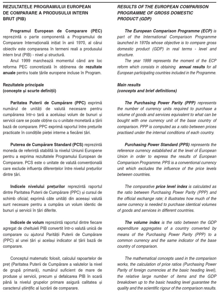 Rezultate PIB PDF | PDF