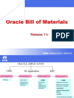 Bill Of Material 11i