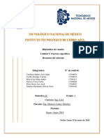 Resumen - Articulo - U3 - Hidraulica Canales - G-1 - Equipo PDF